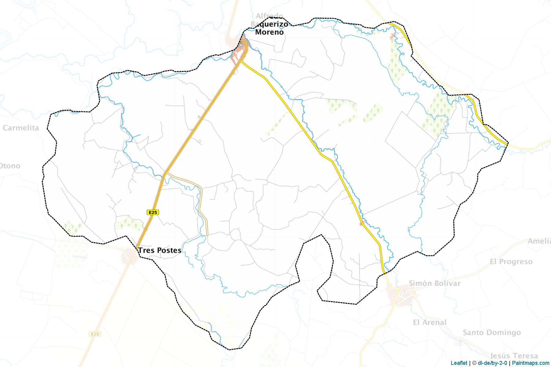 Muestras de recorte de mapas Alfredo Baquerizo Moreno (Guayas)-1