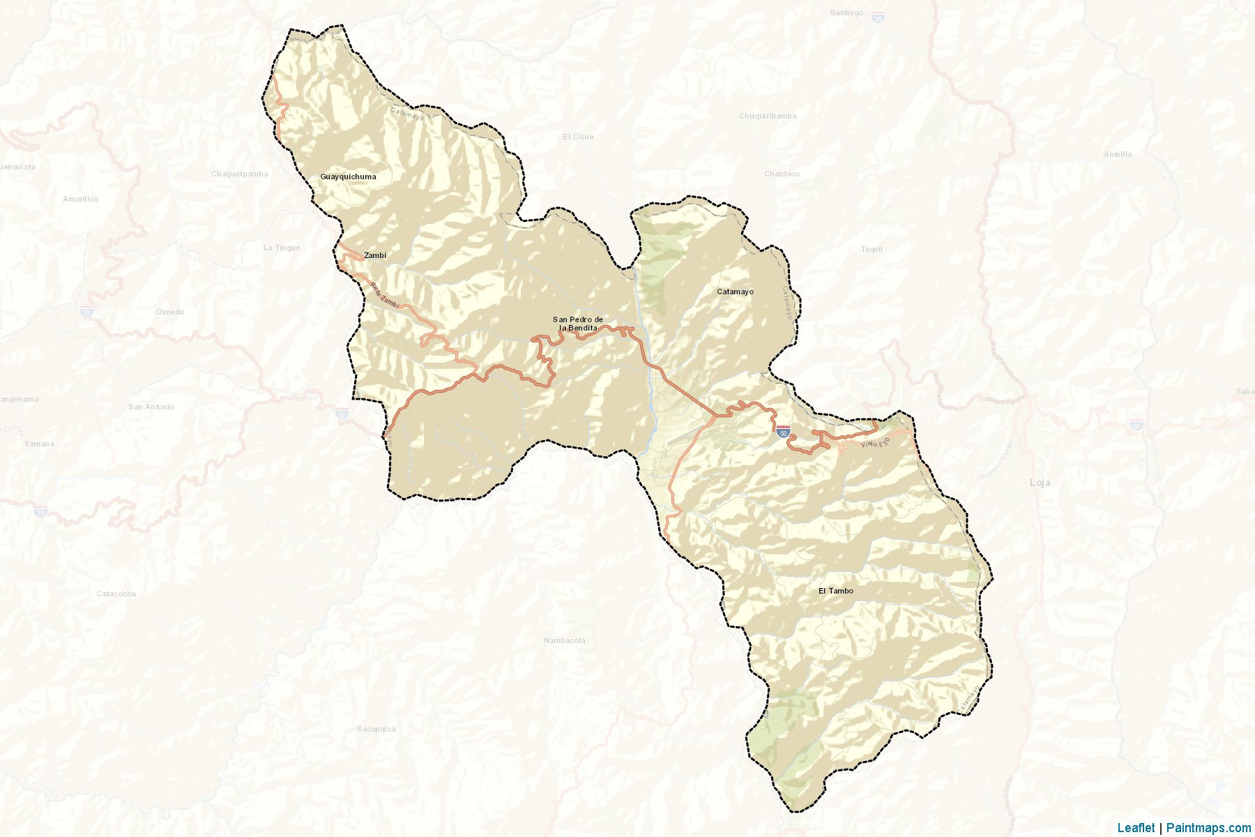 Catamayo (Loja) Map Cropping Samples-2