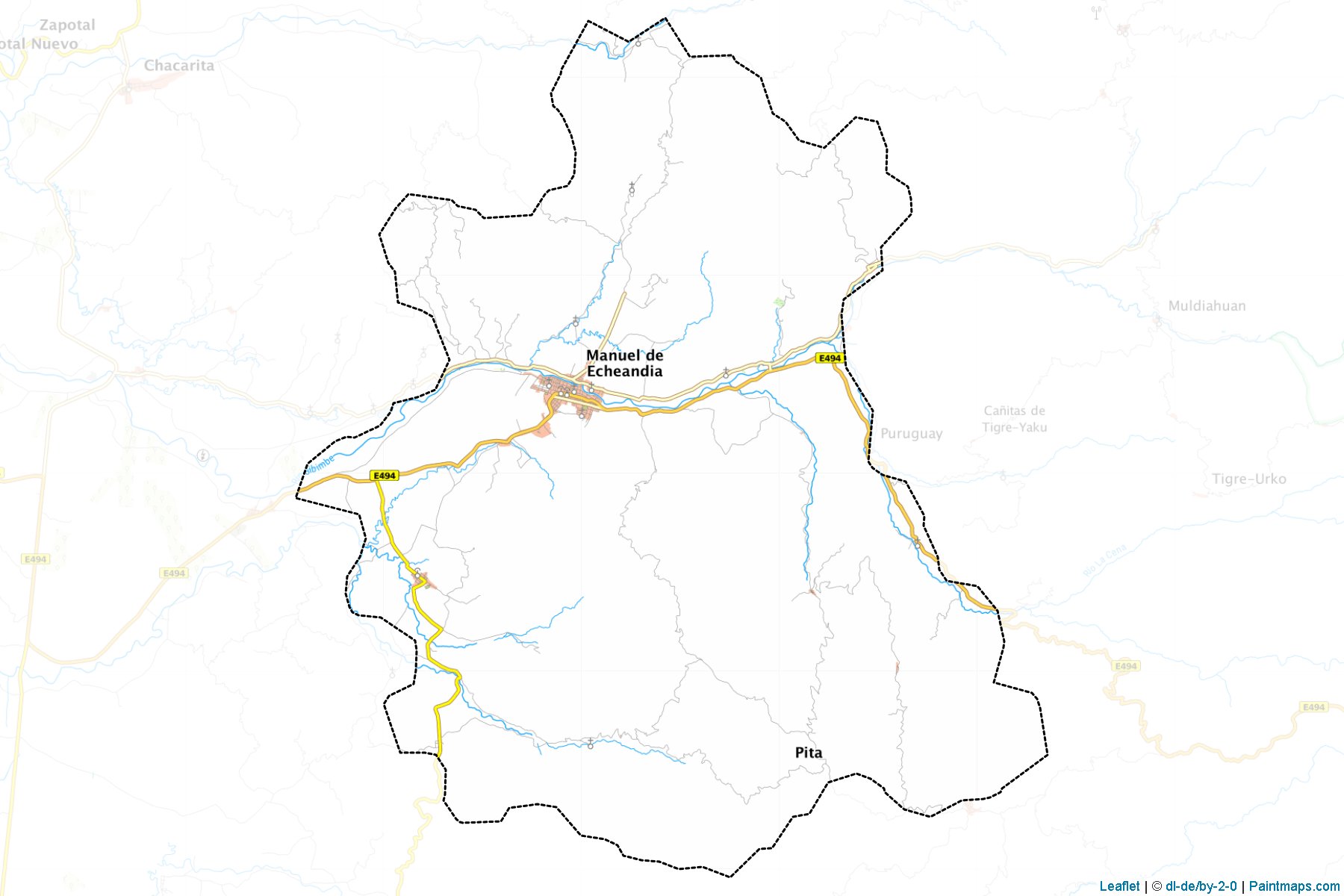 Muestras de recorte de mapas Echeandía (Bolivar)-1