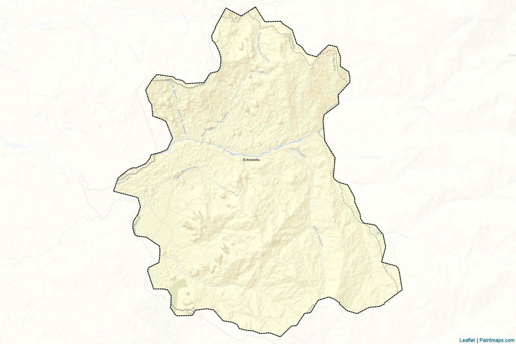 Muestras de recorte de mapas Echeandía (Bolivar)-2