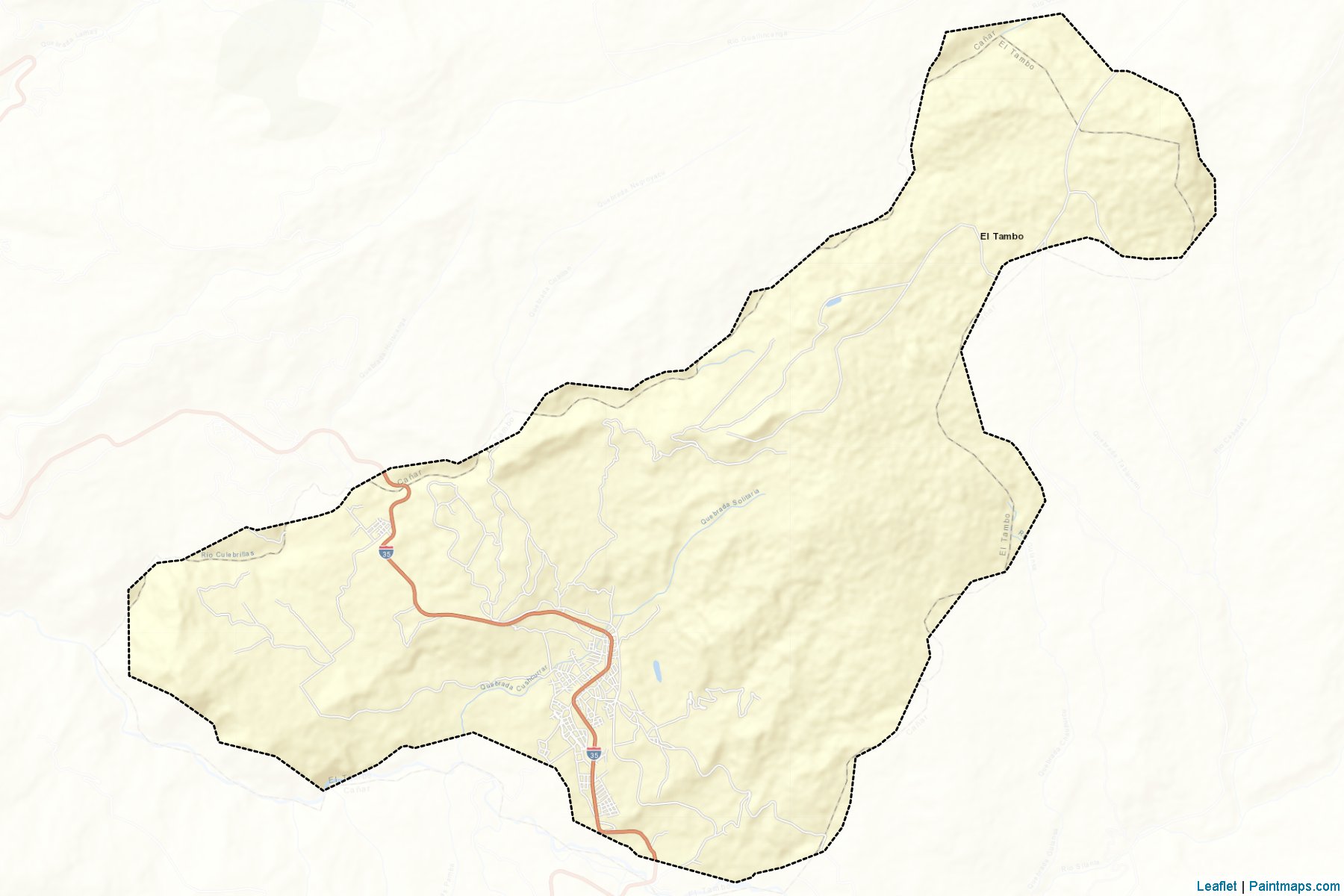 Muestras de recorte de mapas El Tambo (Cañar)-2