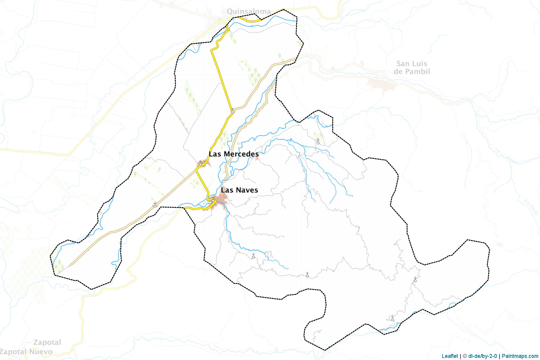 Las Naves (Bolivar) Map Cropping Samples-1