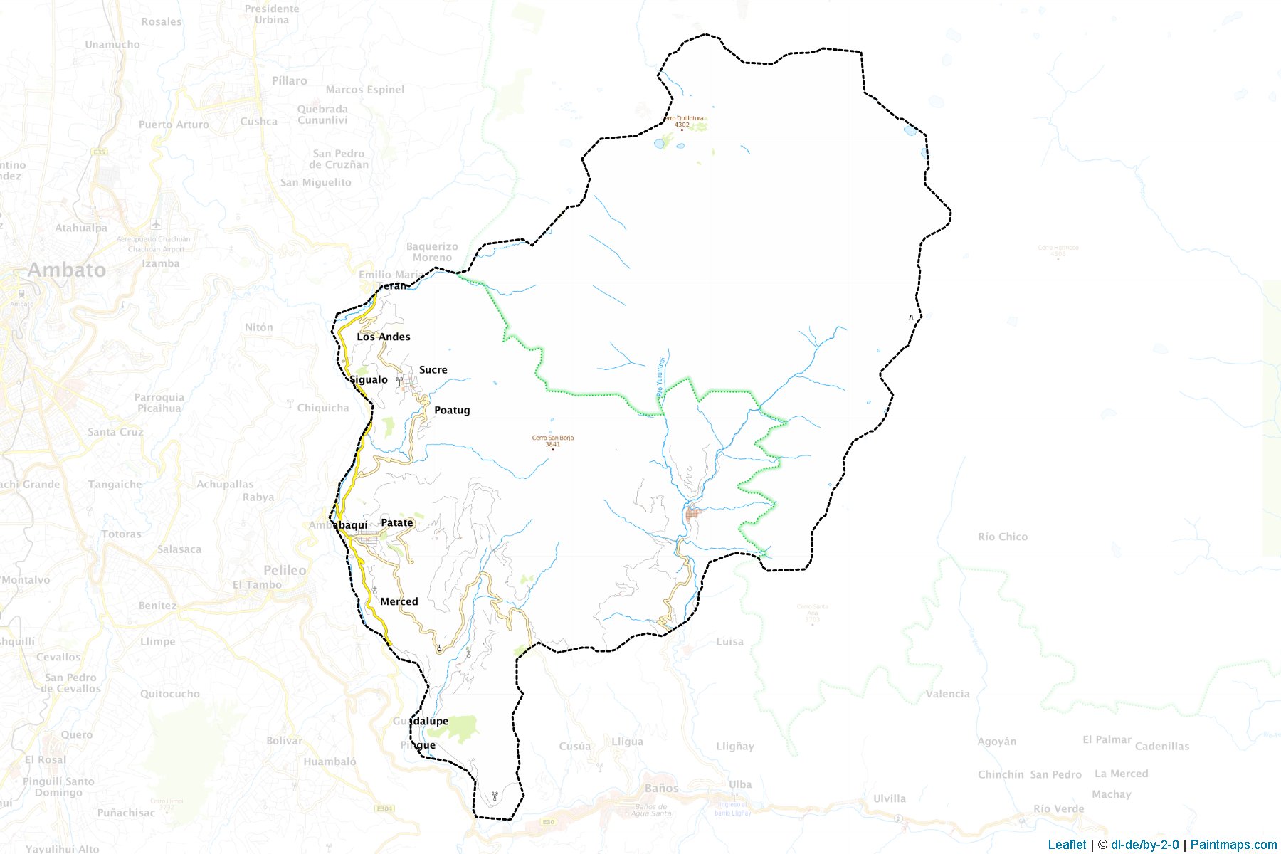 Patate (Tungurahua) Map Cropping Samples-1