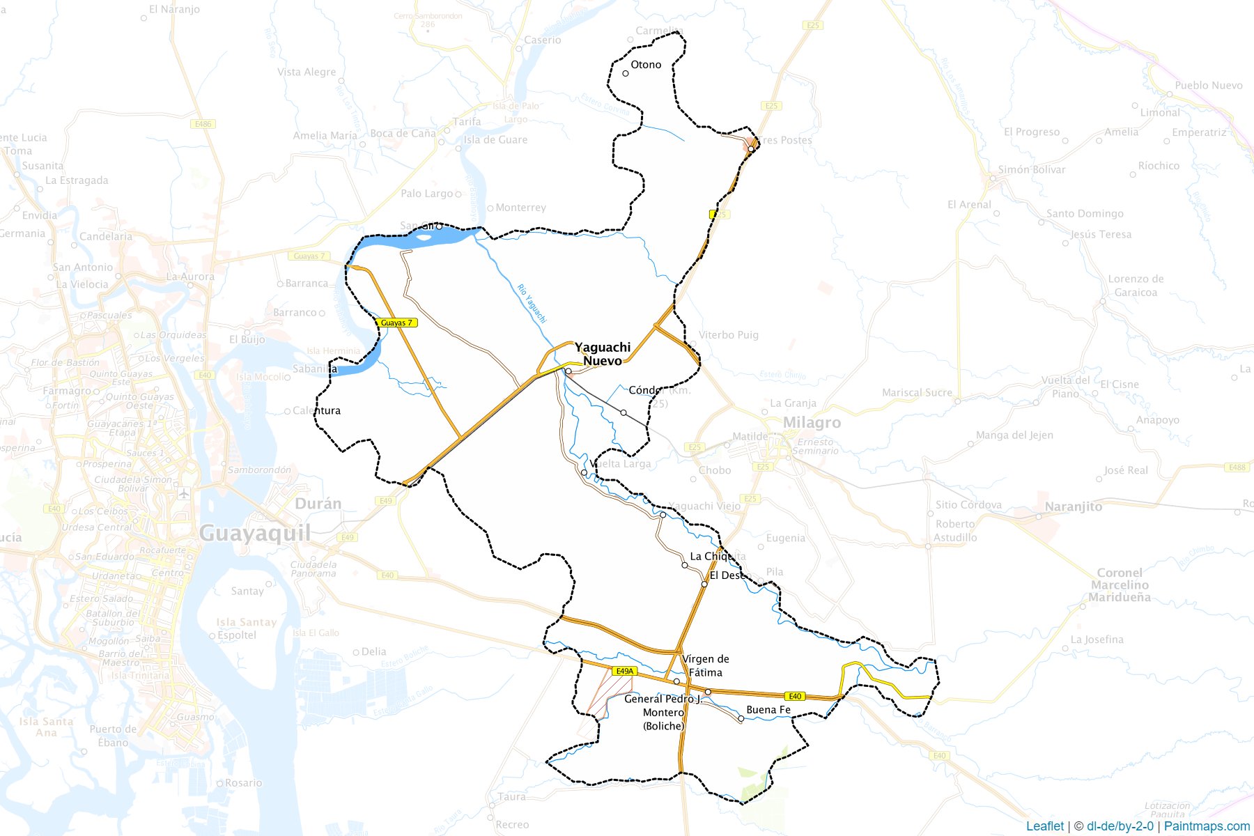 Yaguachi (Guayas) Map Cropping Samples-1