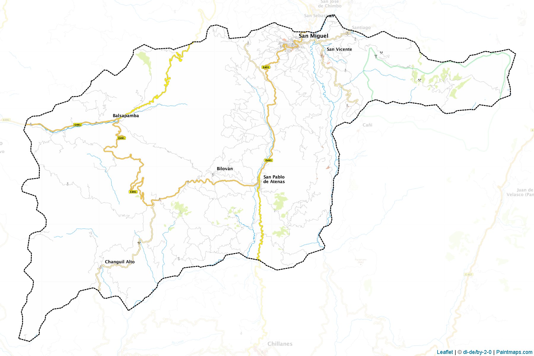 Muestras de recorte de mapas San Miguel (Bolivar)-1