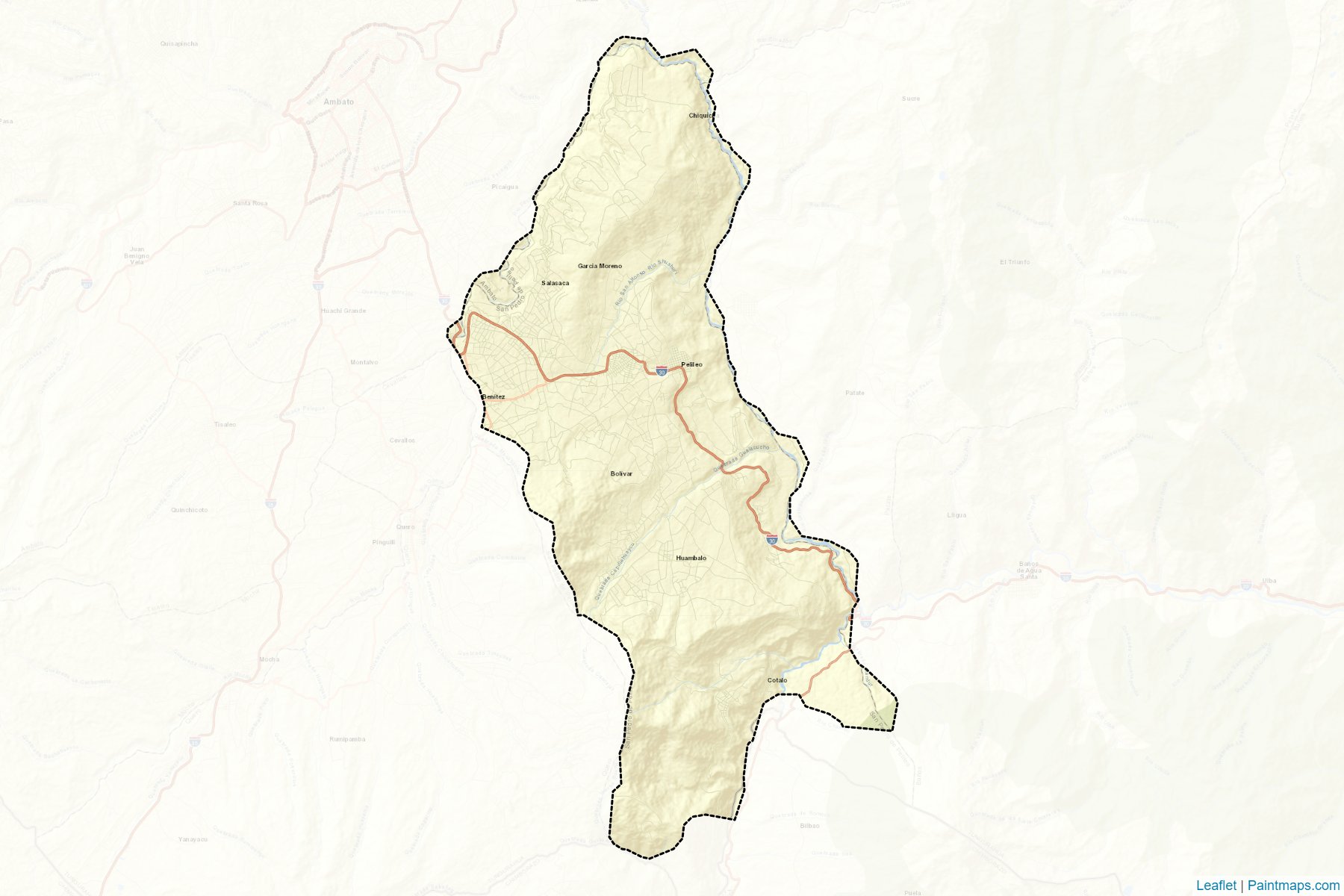 Muestras de recorte de mapas San Pedro de Pelileo (Tungurahua)-2