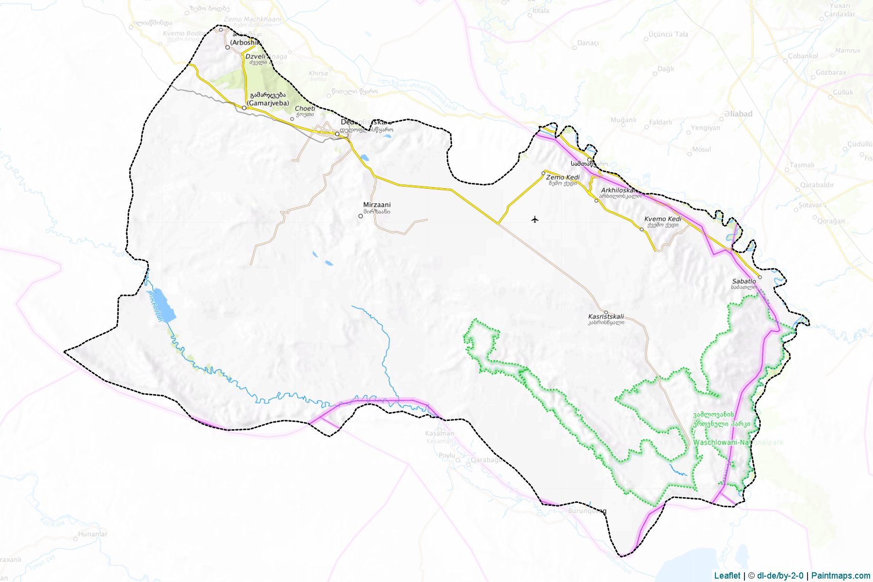 Dedoplis Tskaro (Kakheti) Map Cropping Samples-1