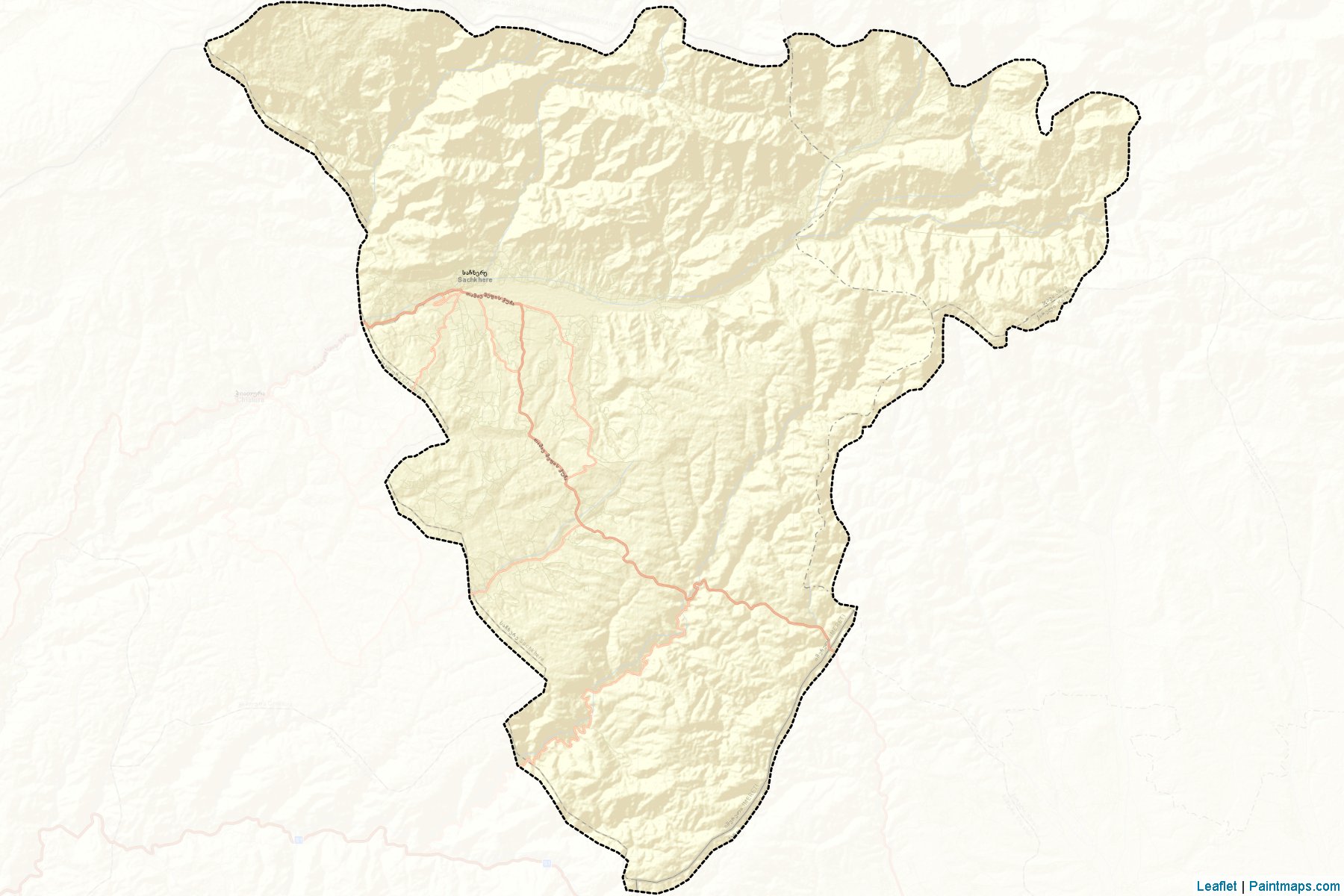 Sachkhere (Imereti) Map Cropping Samples-2