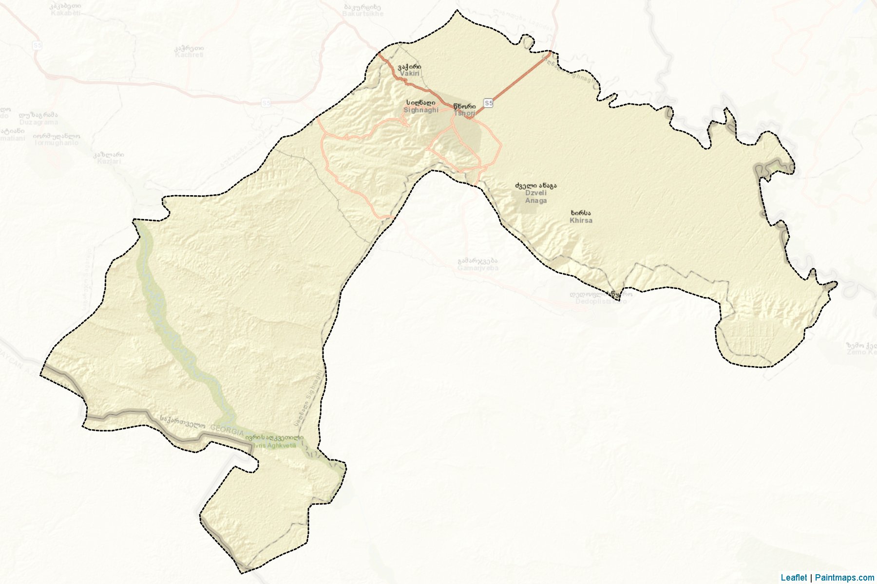 Signagi (Kakheti) Map Cropping Samples-2