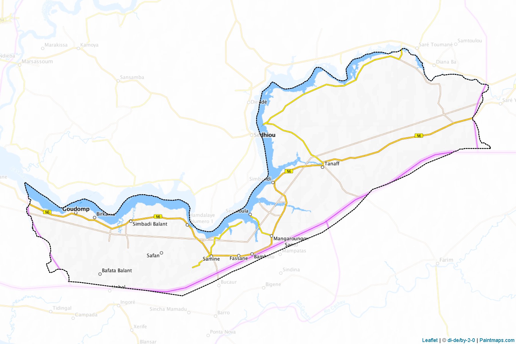 Goudomp (Sedhiou) Map Cropping Samples-1