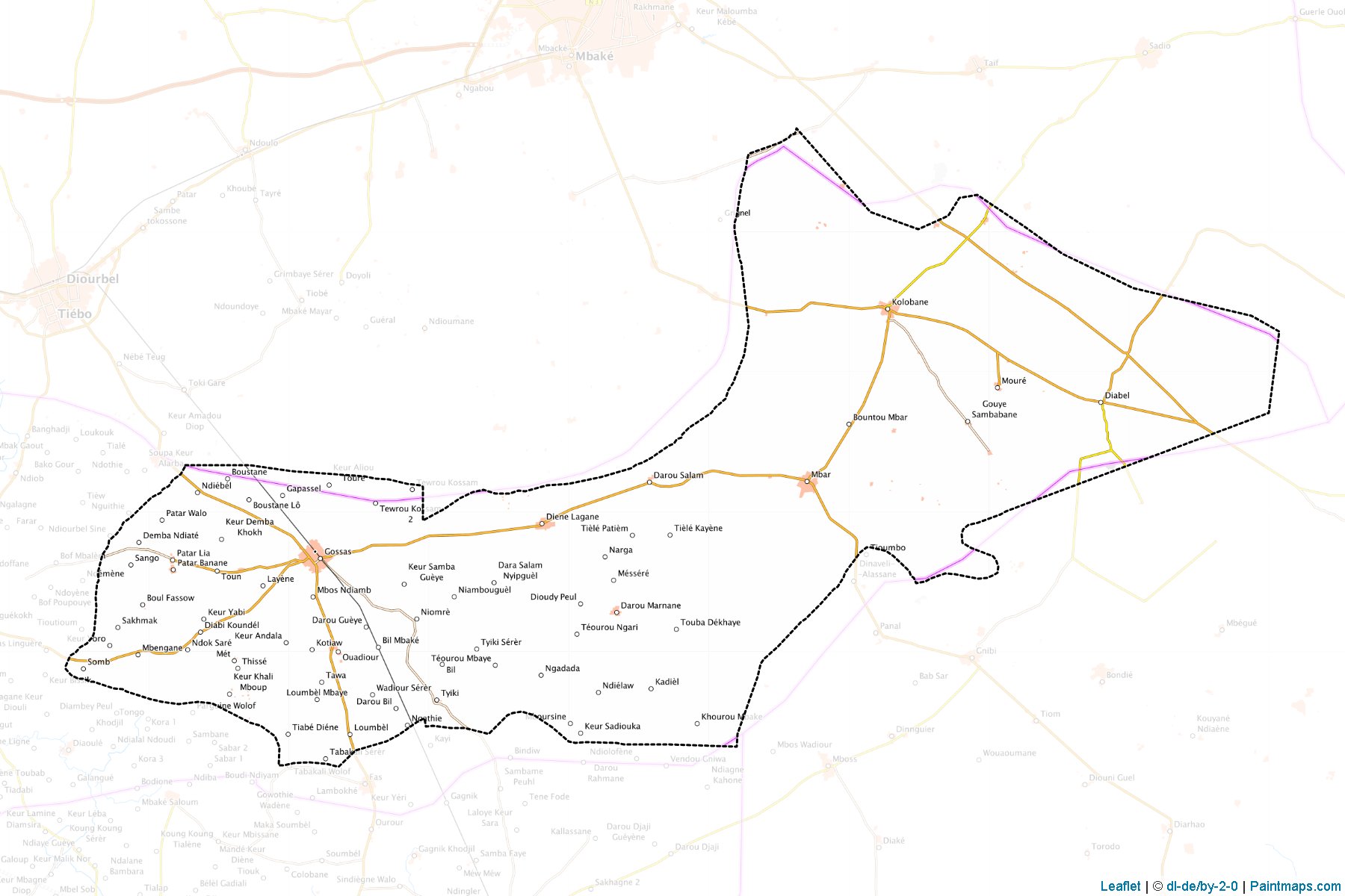 Muestras de recorte de mapas Gossas (Fatick)-1