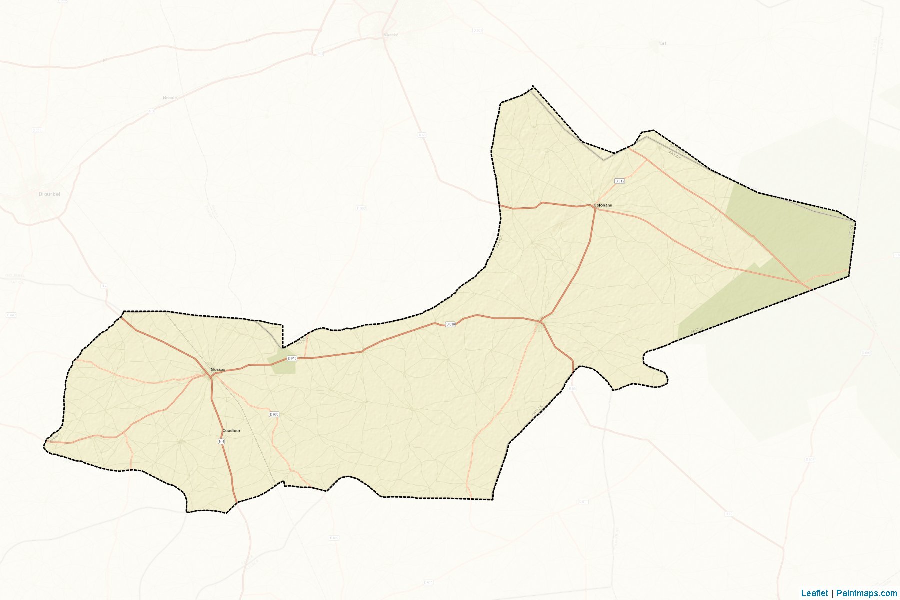 Muestras de recorte de mapas Gossas (Fatick)-2