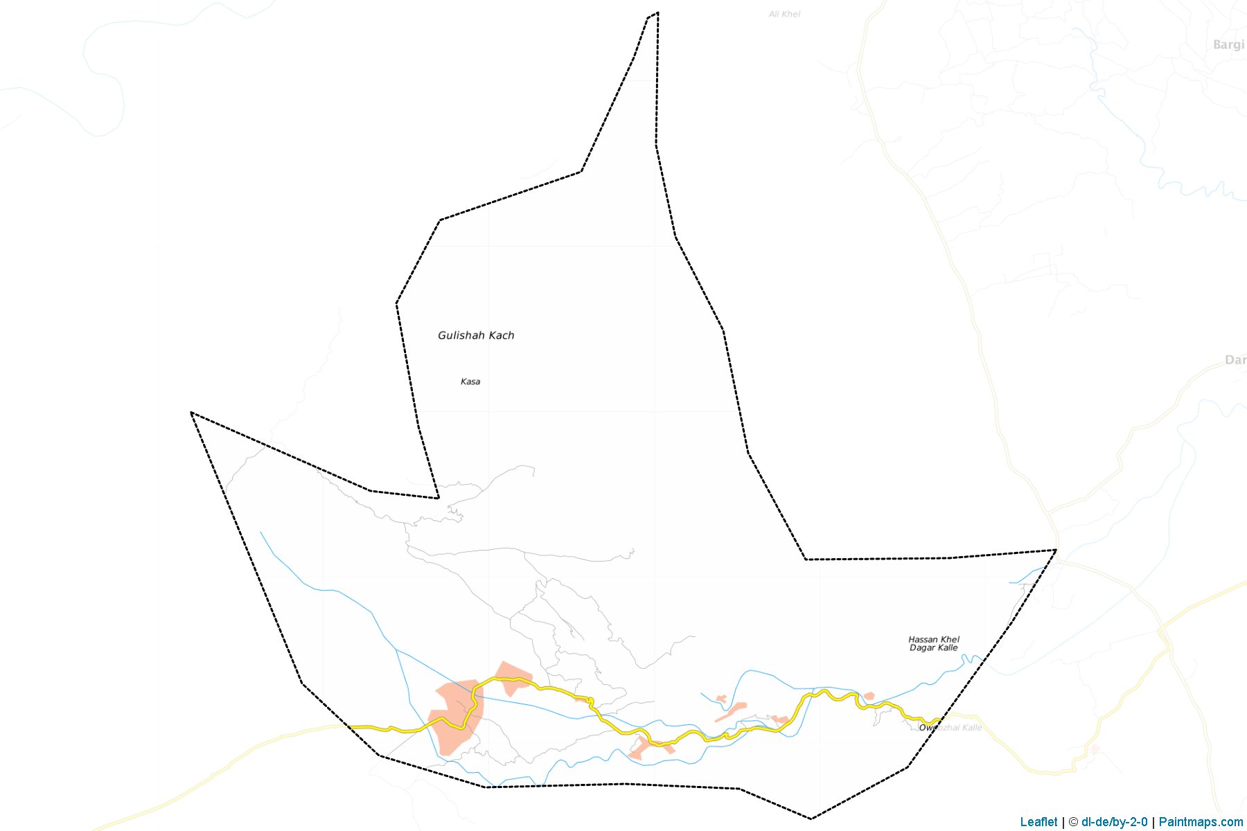 Lakki Marwat (Khyber Pakhtunkhwa) Map Cropping Samples-1