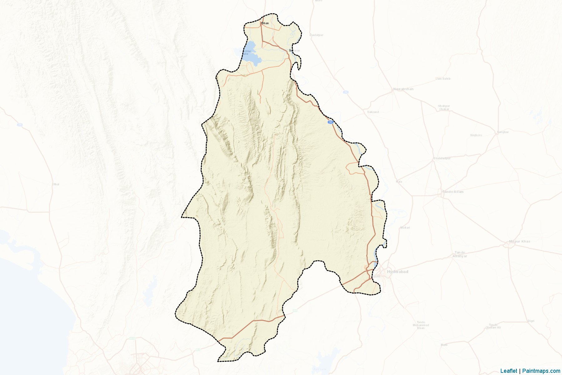 Jamshoro (Sindh) Map Cropping Samples-2