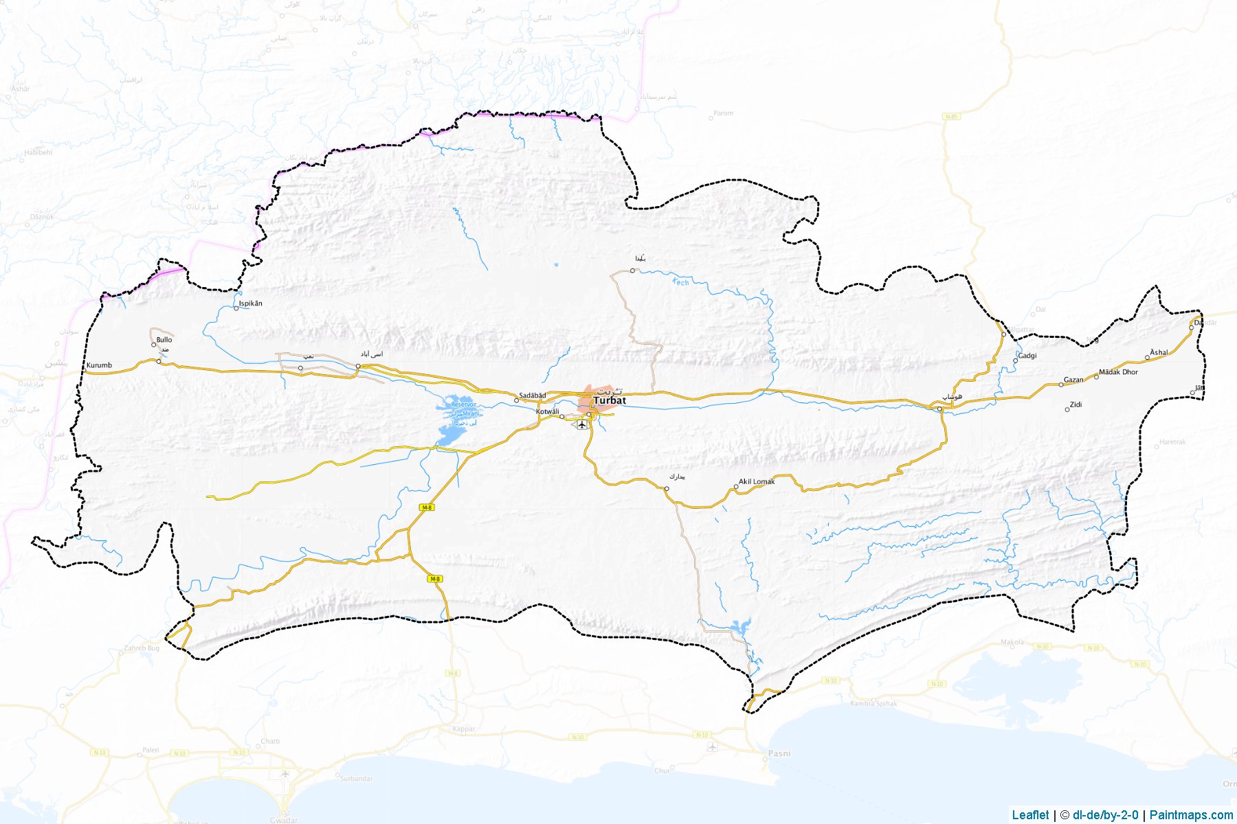 Kech (Balochistan) Map Cropping Samples-1