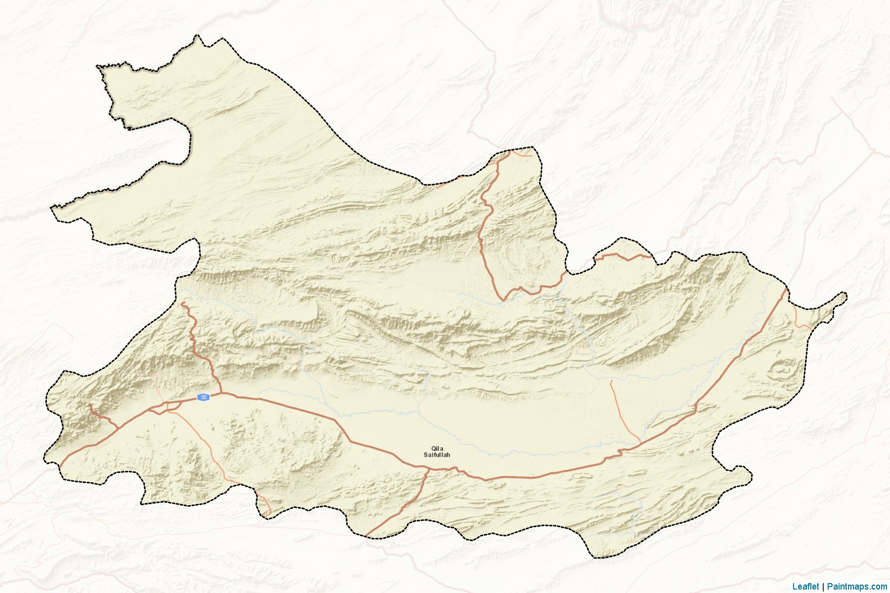 Killa Saifullah (Balochistan) Map Cropping Samples-2