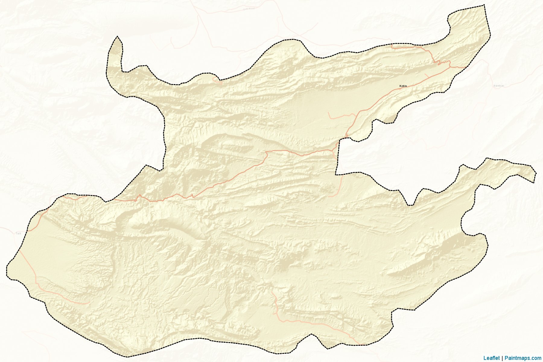 Kohlu (Balochistan) Map Cropping Samples-2