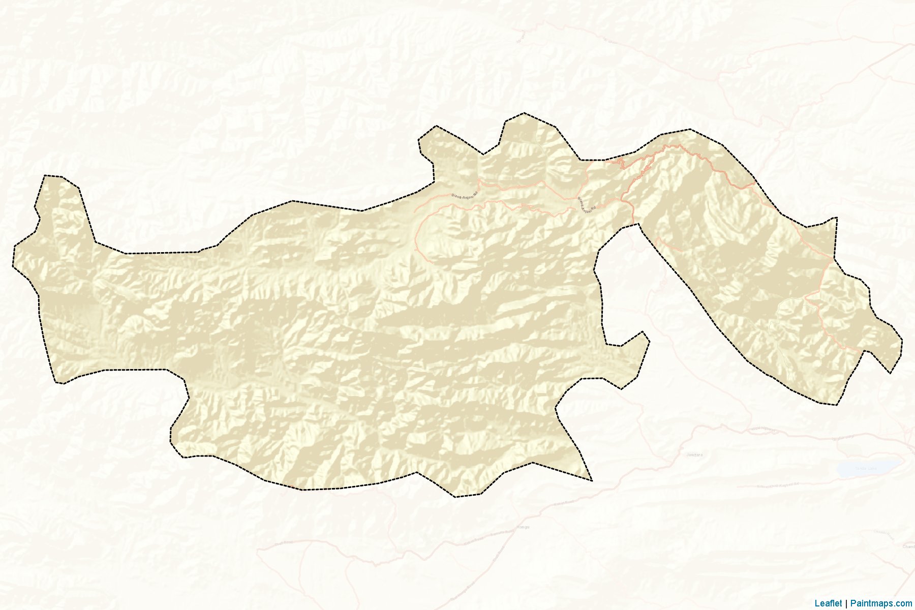 Orakzai (Khyber Pakhtunkhwa) Map Cropping Samples-2