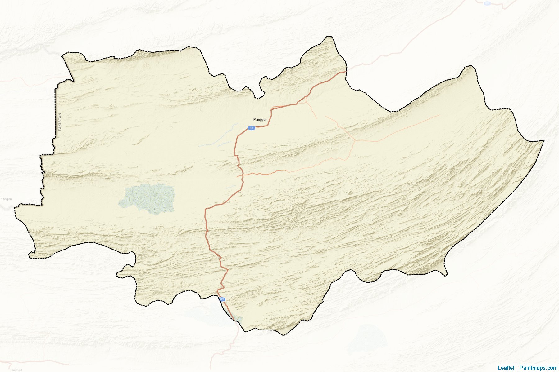 Panjgur (Balochistan) Map Cropping Samples-2