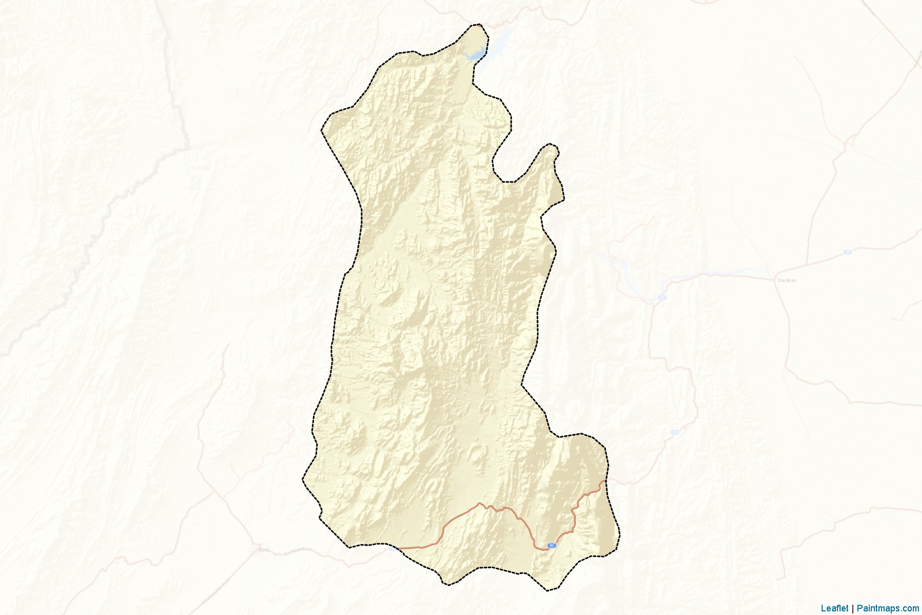 Sheerani (Balochistan) Map Cropping Samples-2