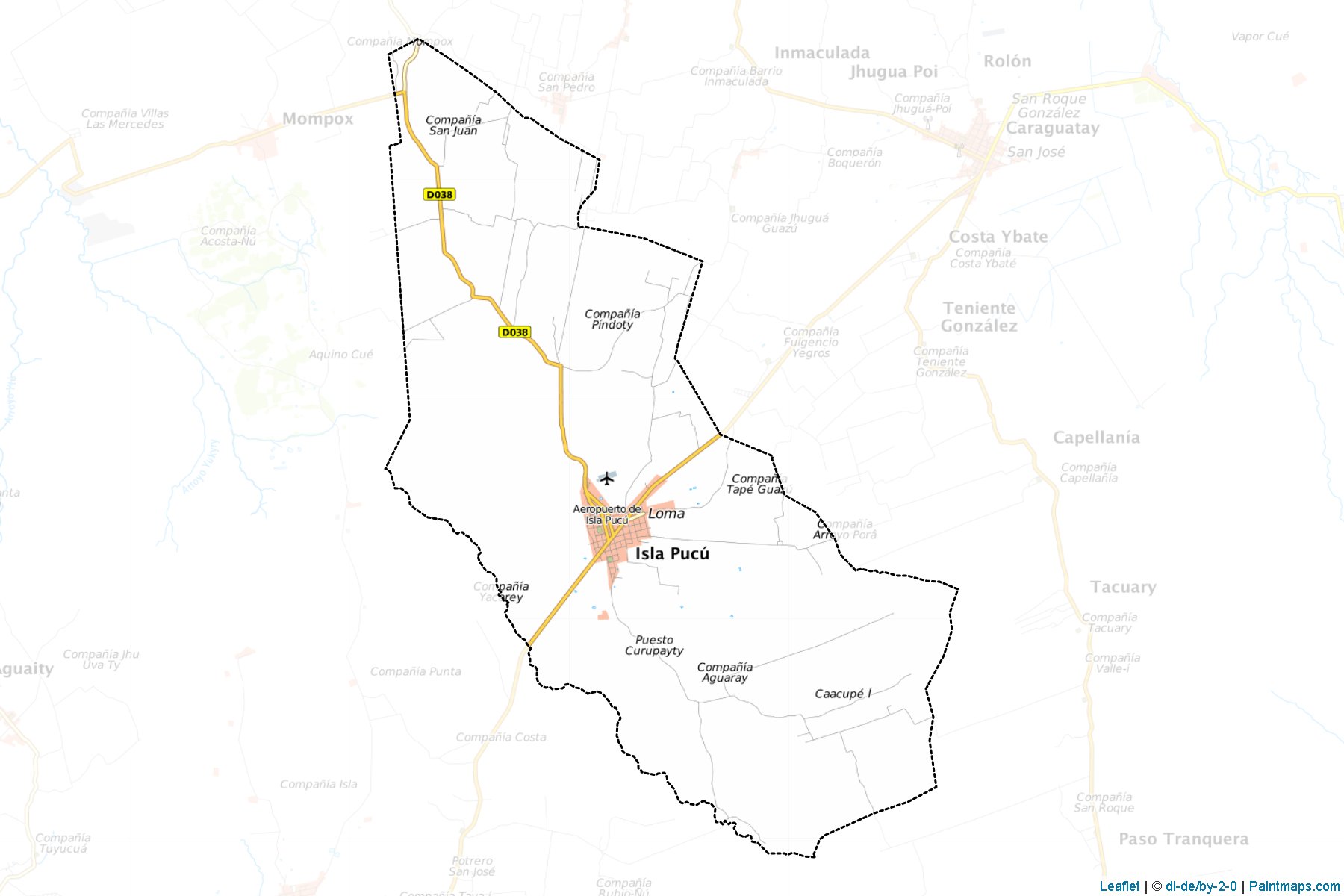 Muestras de recorte de mapas Isla Pucu (Cordillera)-1