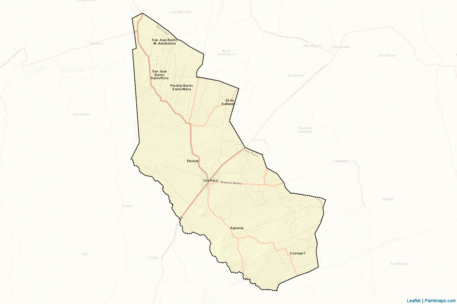 Muestras de recorte de mapas Isla Pucu (Cordillera)-2