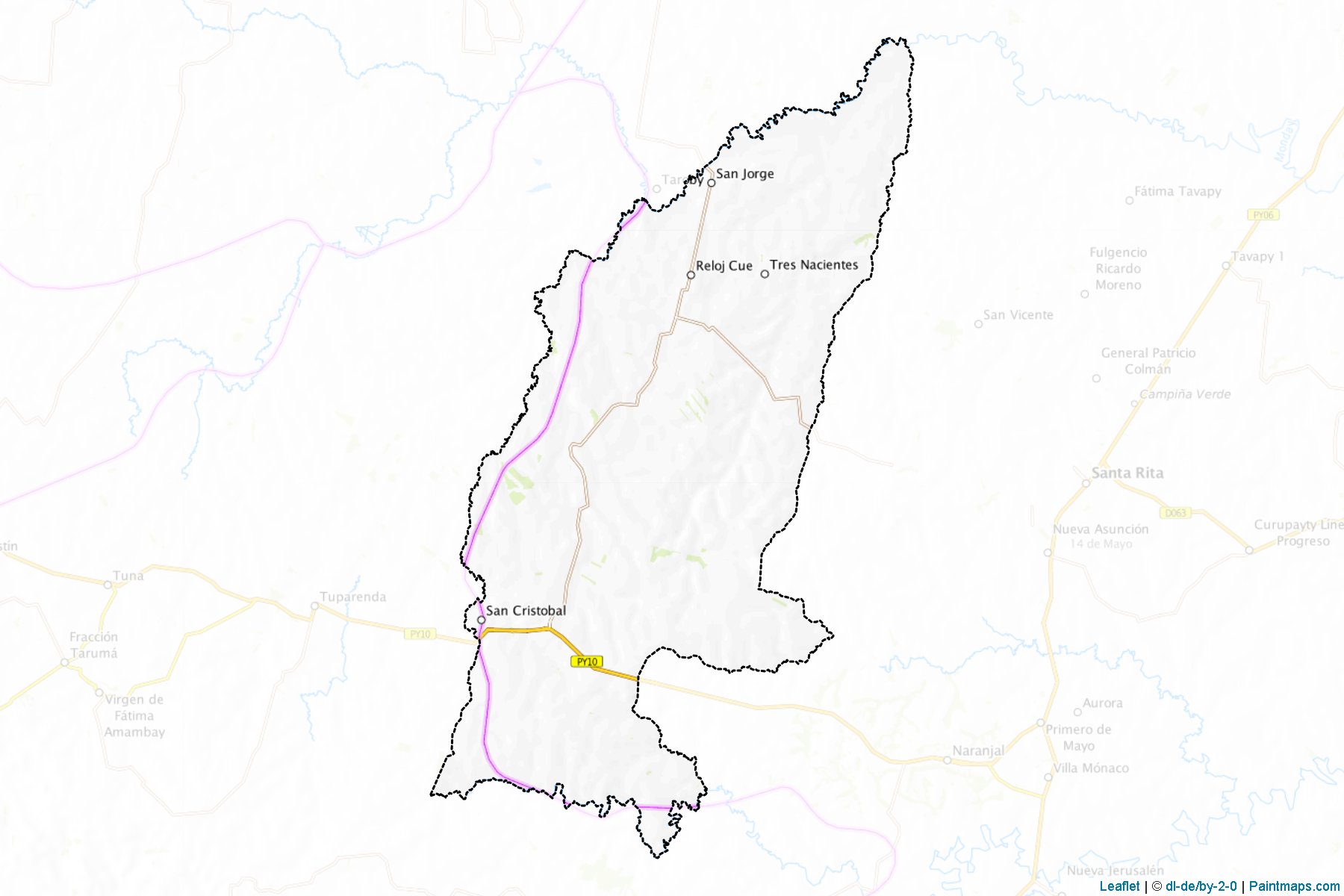 Muestras de recorte de mapas San Cristobal (Alto Paraná)-1