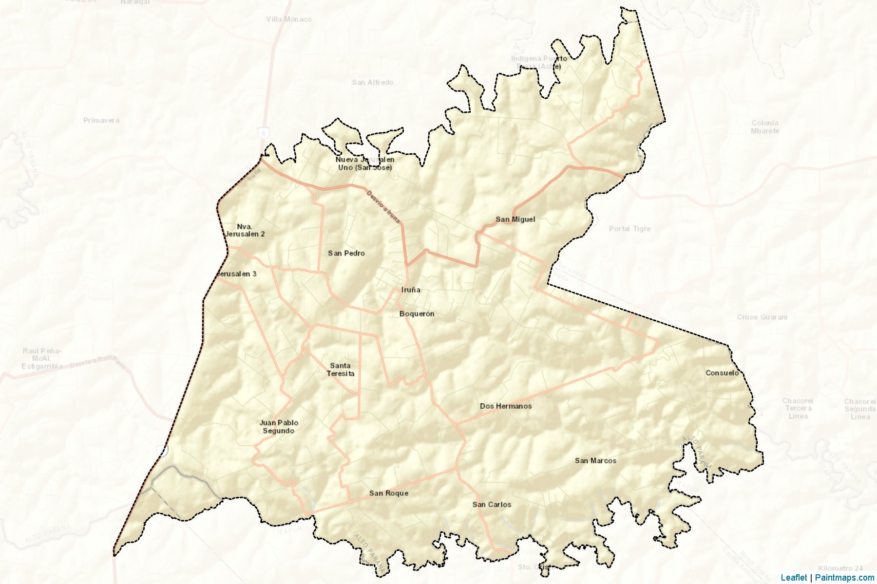 Muestras de recorte de mapas Iruña (Alto Paraná)-2