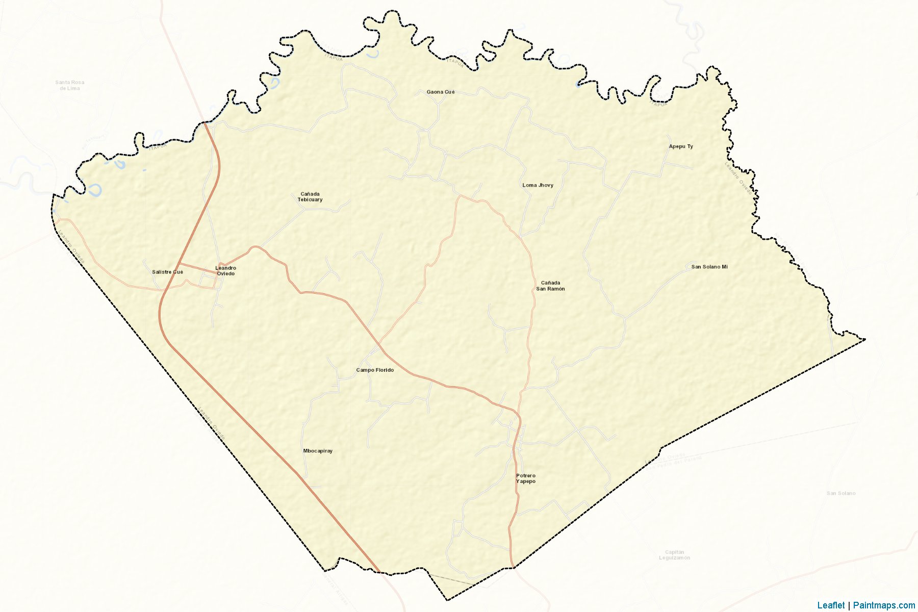 Muestras de recorte de mapas Leandro Oviedo (Itapúa)-2