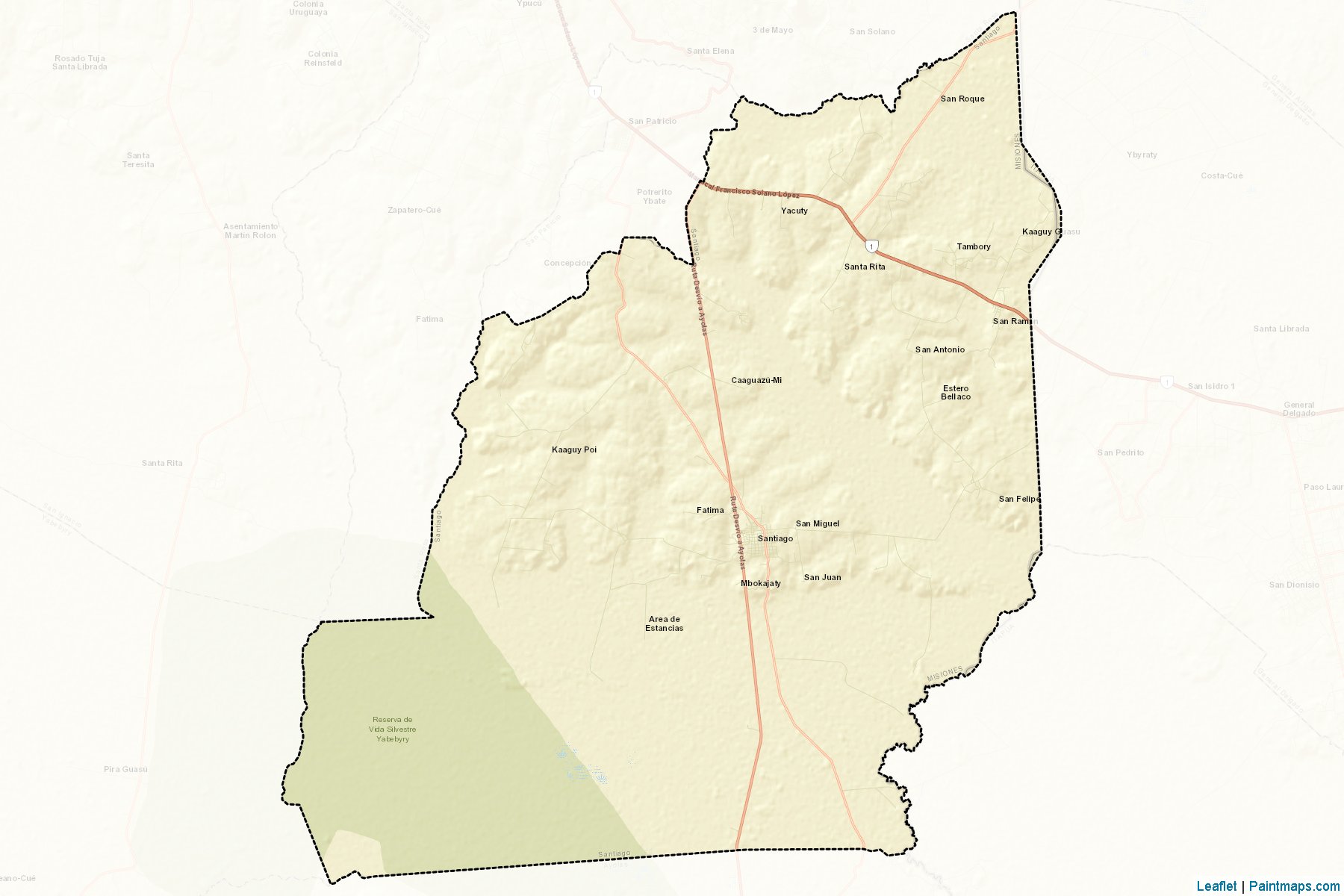 Santiago (Misiones) Map Cropping Samples-2