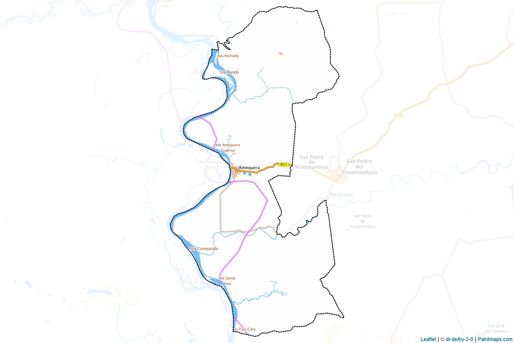 Muestras de recorte de mapas Antequera (San Pedro)-1