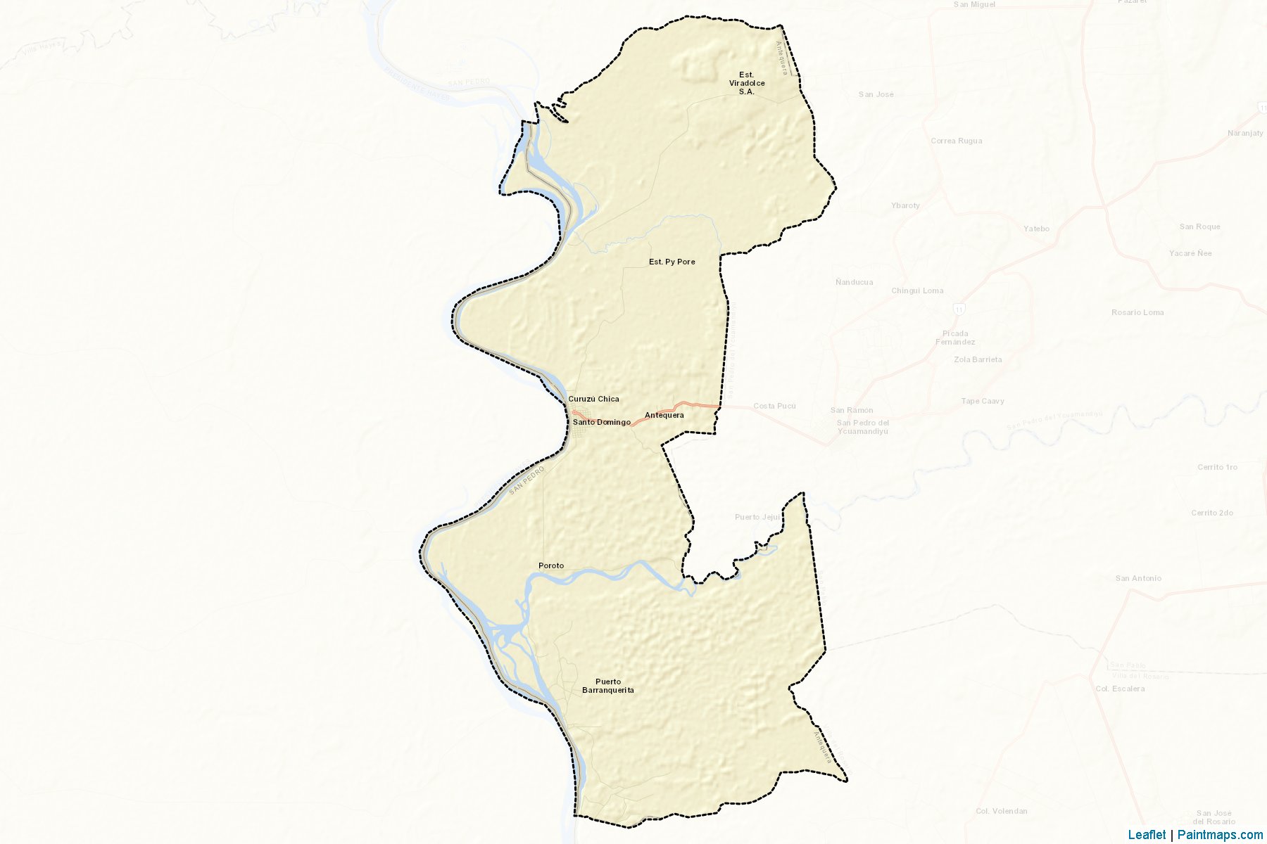 Muestras de recorte de mapas Antequera (San Pedro)-2