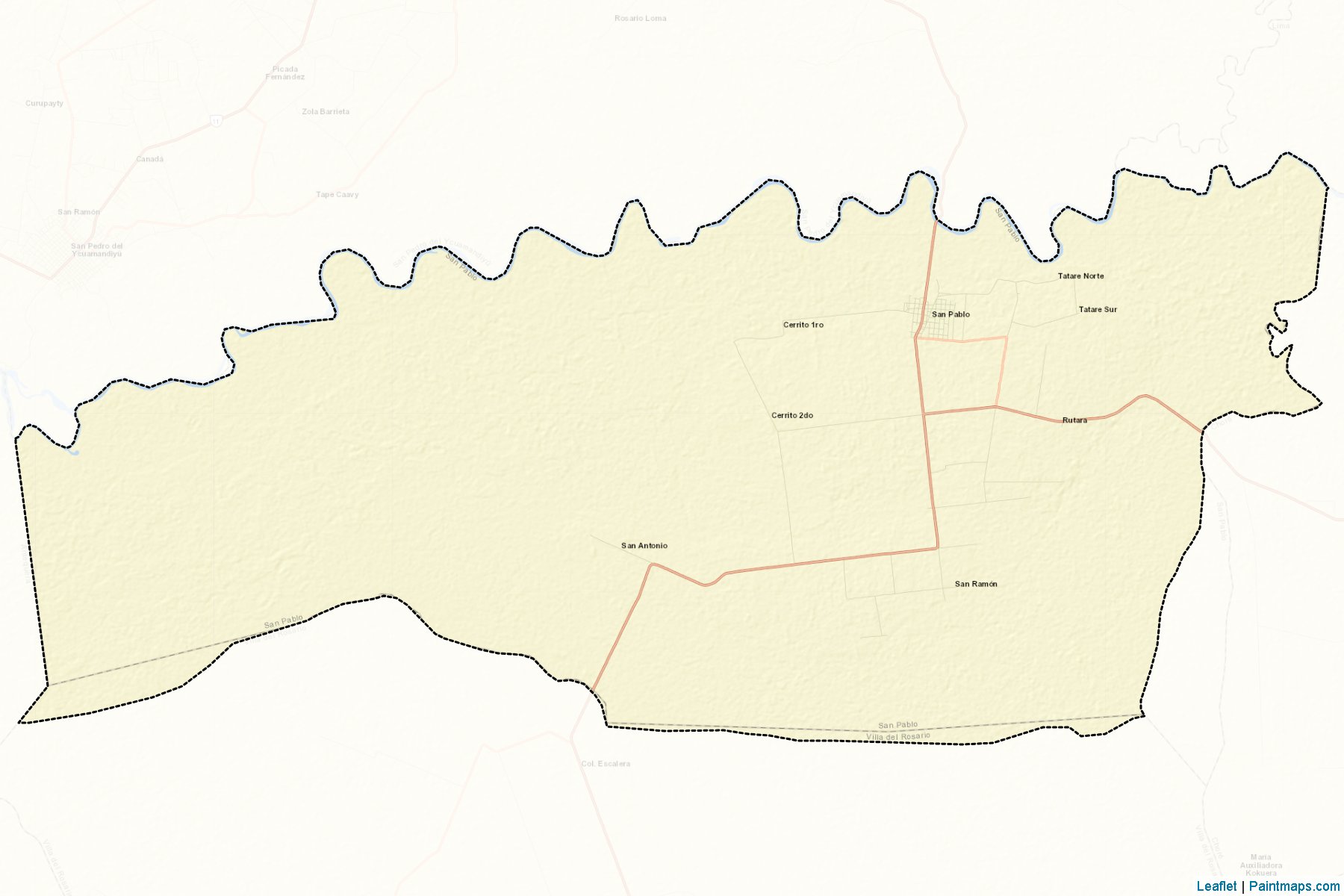 Muestras de recorte de mapas San Pablo (San Pedro)-2