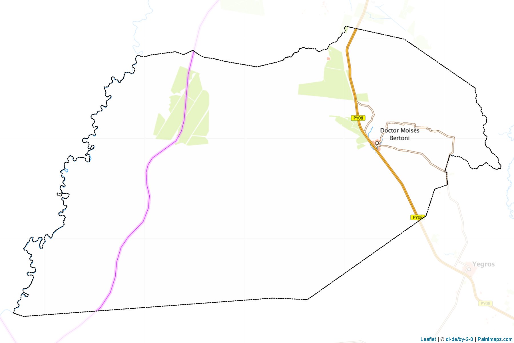 Muestras de recorte de mapas Moises Bertoni (Caazapá)-1