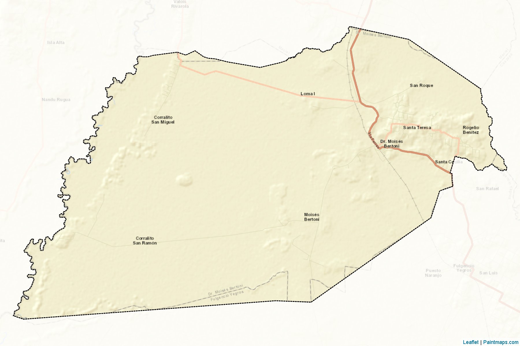 Muestras de recorte de mapas Moises Bertoni (Caazapá)-2