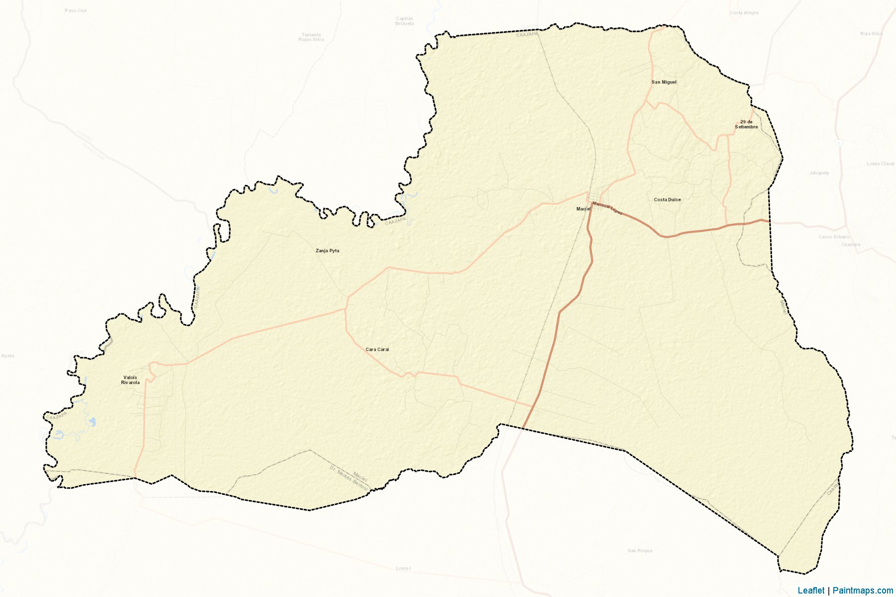 Muestras de recorte de mapas Maciel (Caazapá)-2