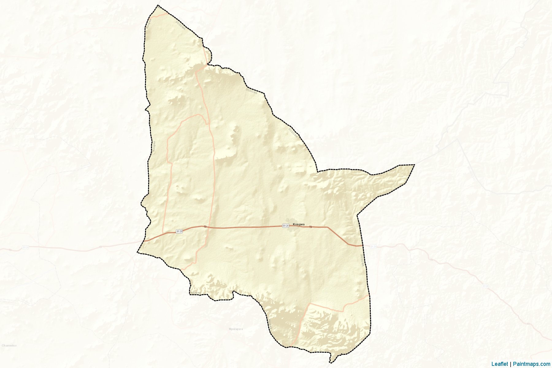 Kongwa (Dodoma) Map Cropping Samples-2