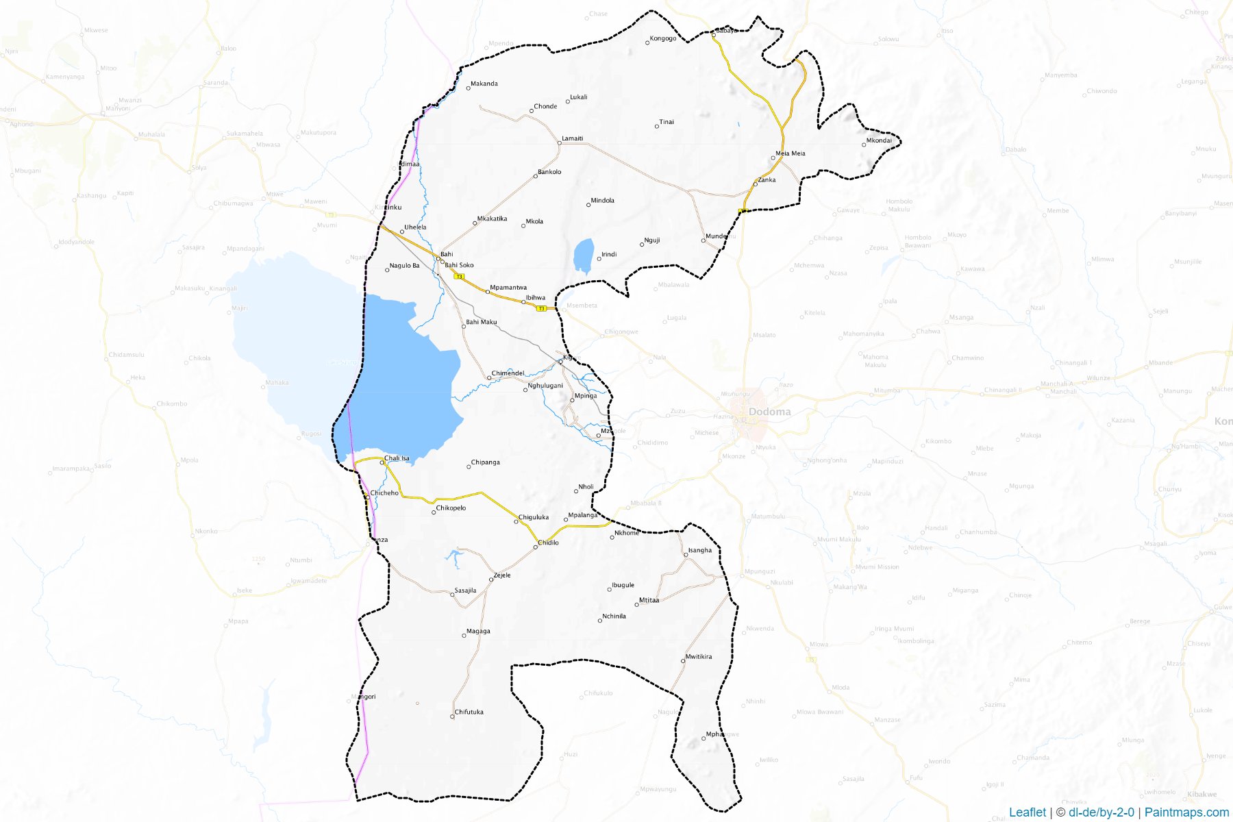 Bahi (Dodoma) Map Cropping Samples-1