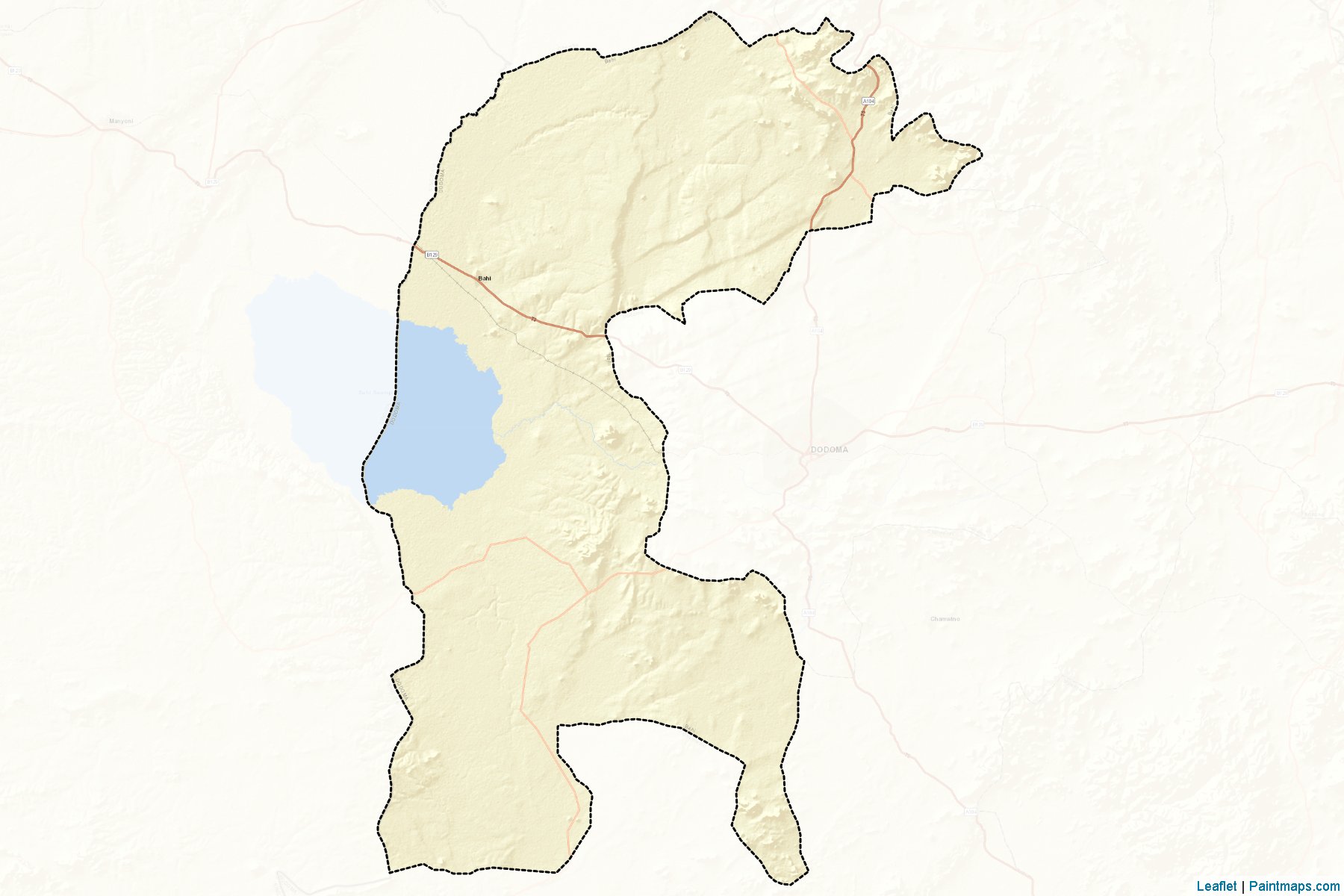 Bahi (Dodoma) Map Cropping Samples-2