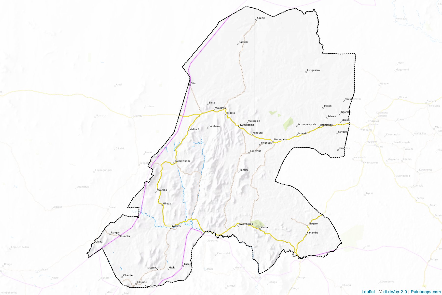 Kilindi (Tanga) Map Cropping Samples-1