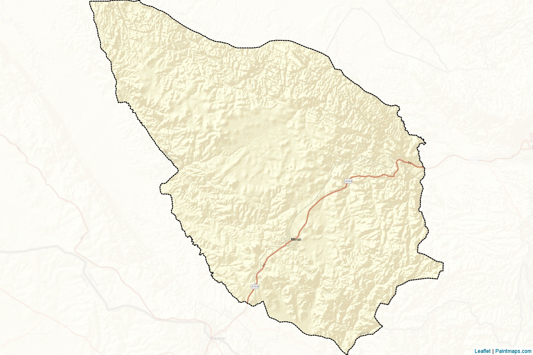 Mbozi (Mbeya) Map Cropping Samples-2