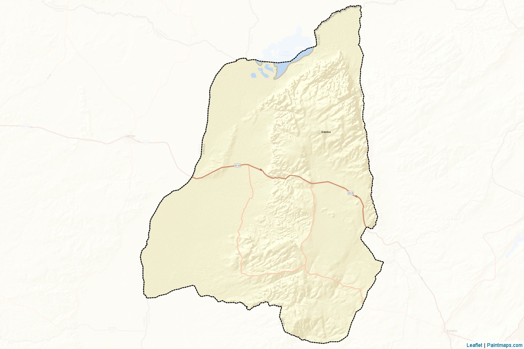 Iramba (Singida) Map Cropping Samples-2