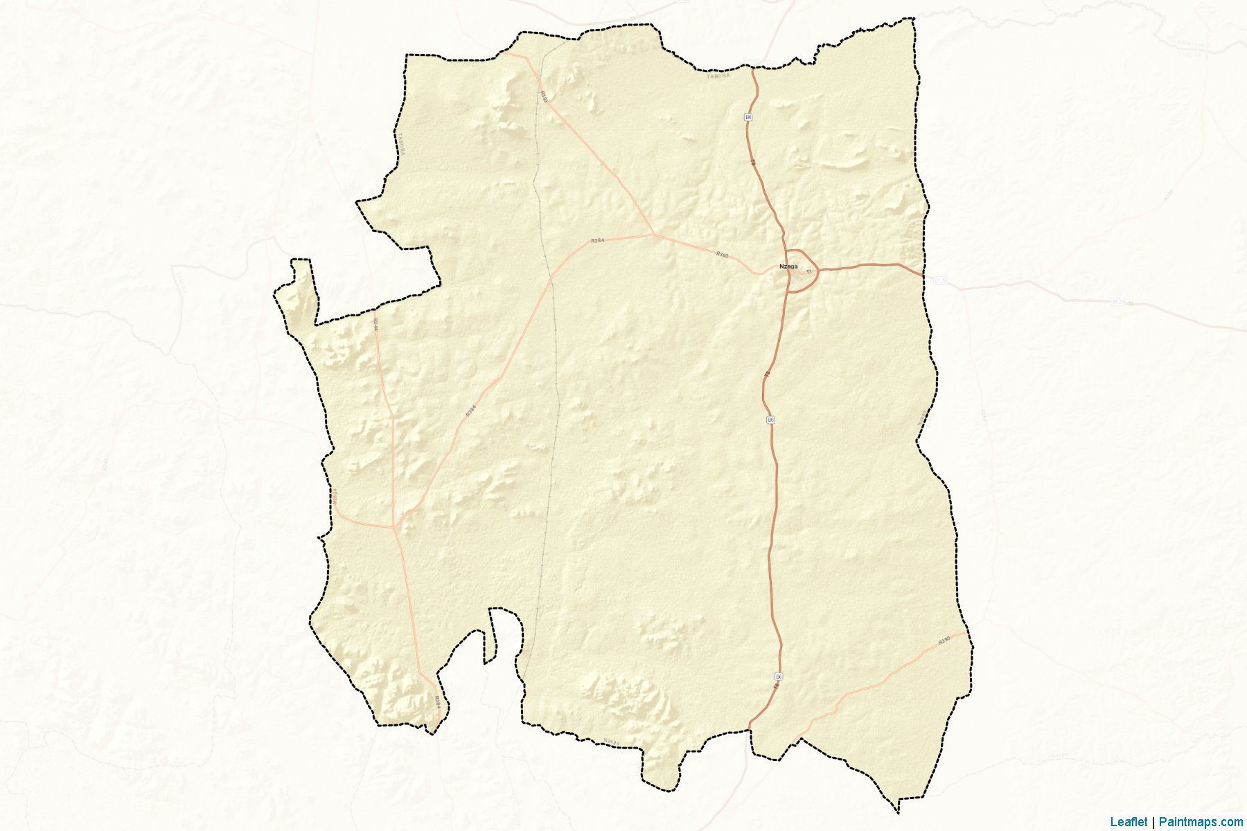 Muestras de recorte de mapas Nzega (Tabora)-2