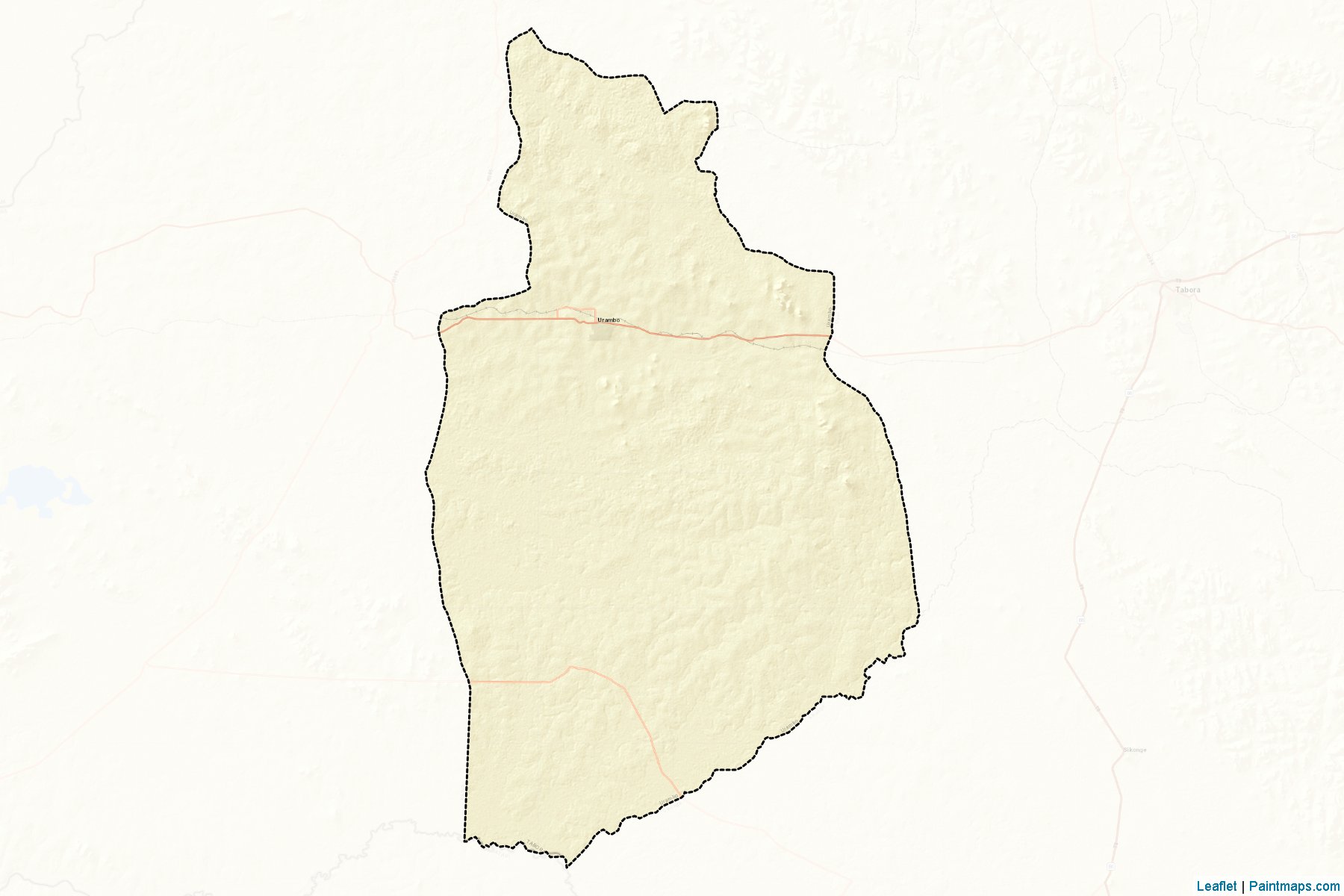 Muestras de recorte de mapas Urambo (Tabora)-2