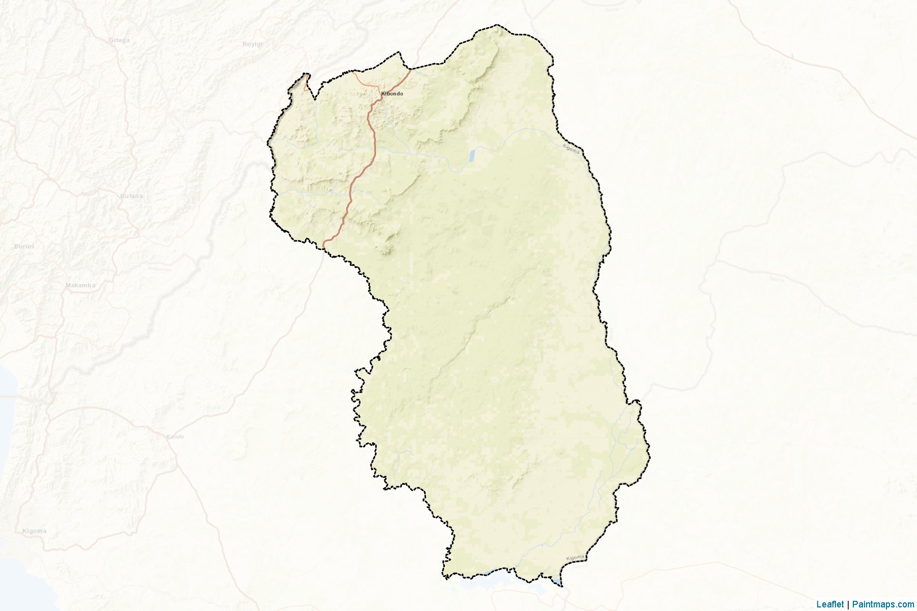 Kibondo (Kigoma) Map Cropping Samples-2