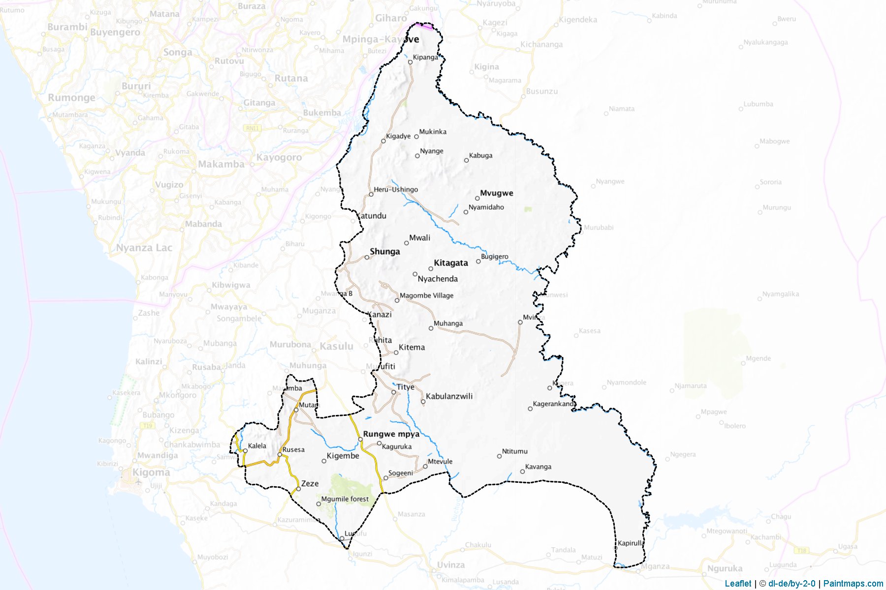 Kasulu (Kigoma) Map Cropping Samples-1