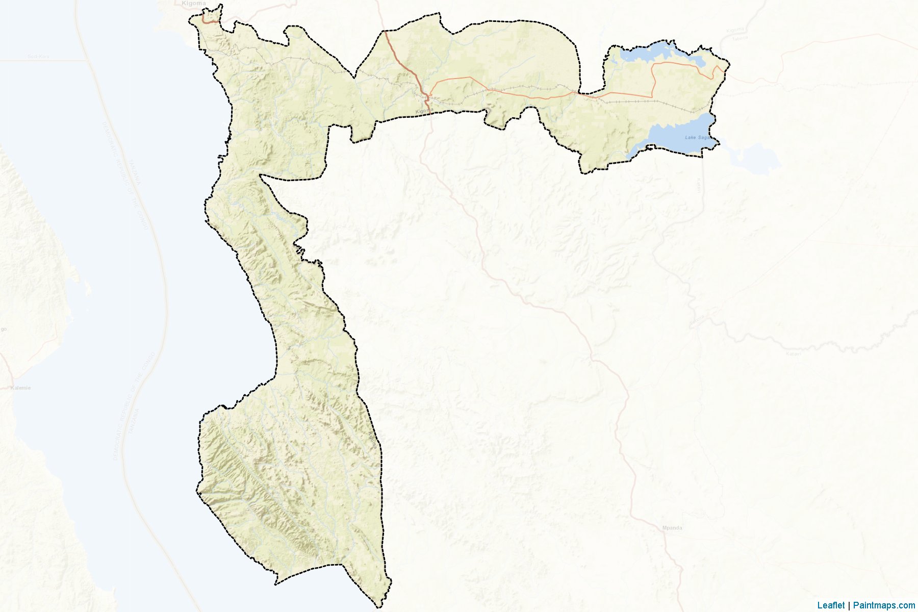 Uvinza (Kigoma) Map Cropping Samples-2