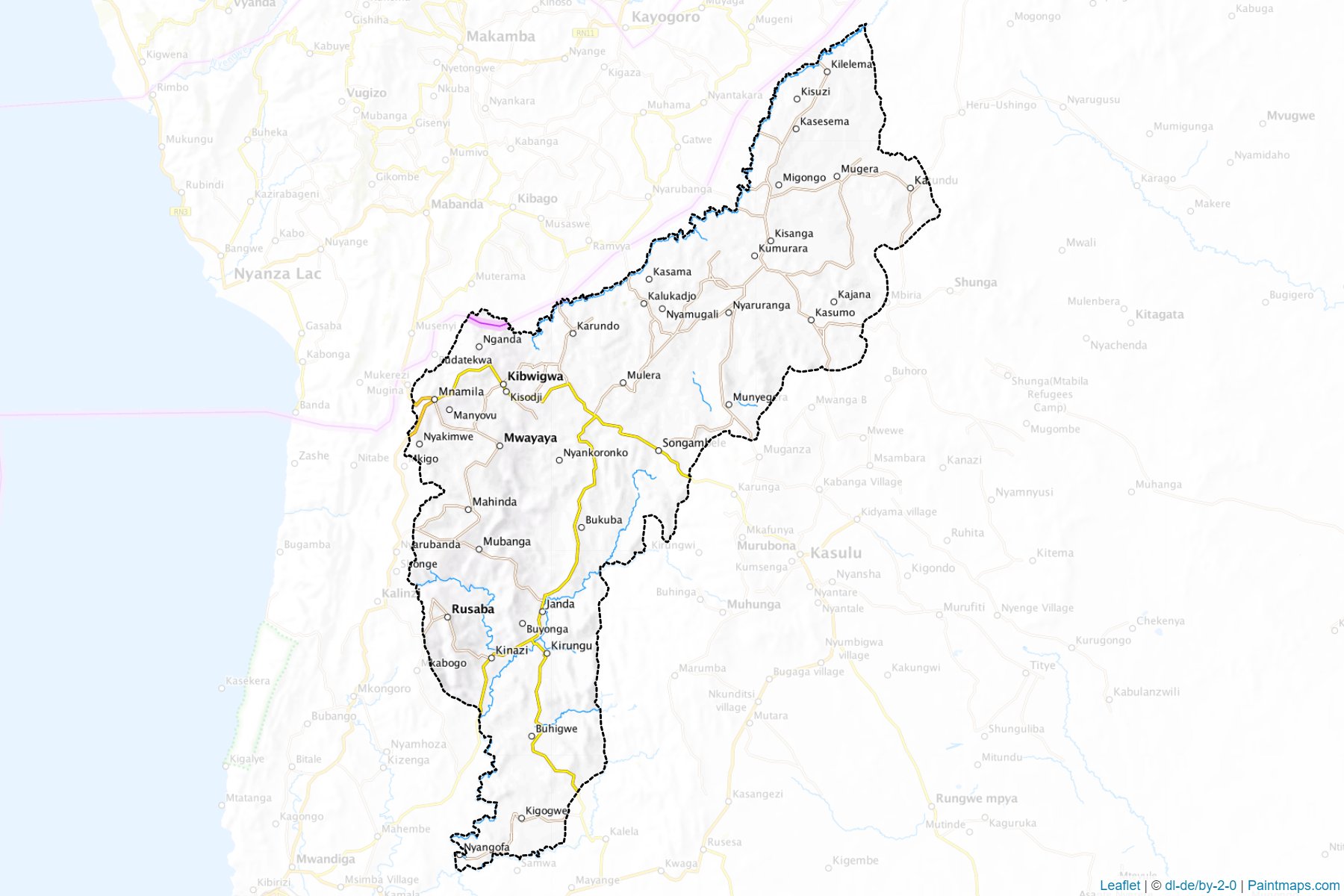 Buhigwe (Kigoma) Map Cropping Samples-1