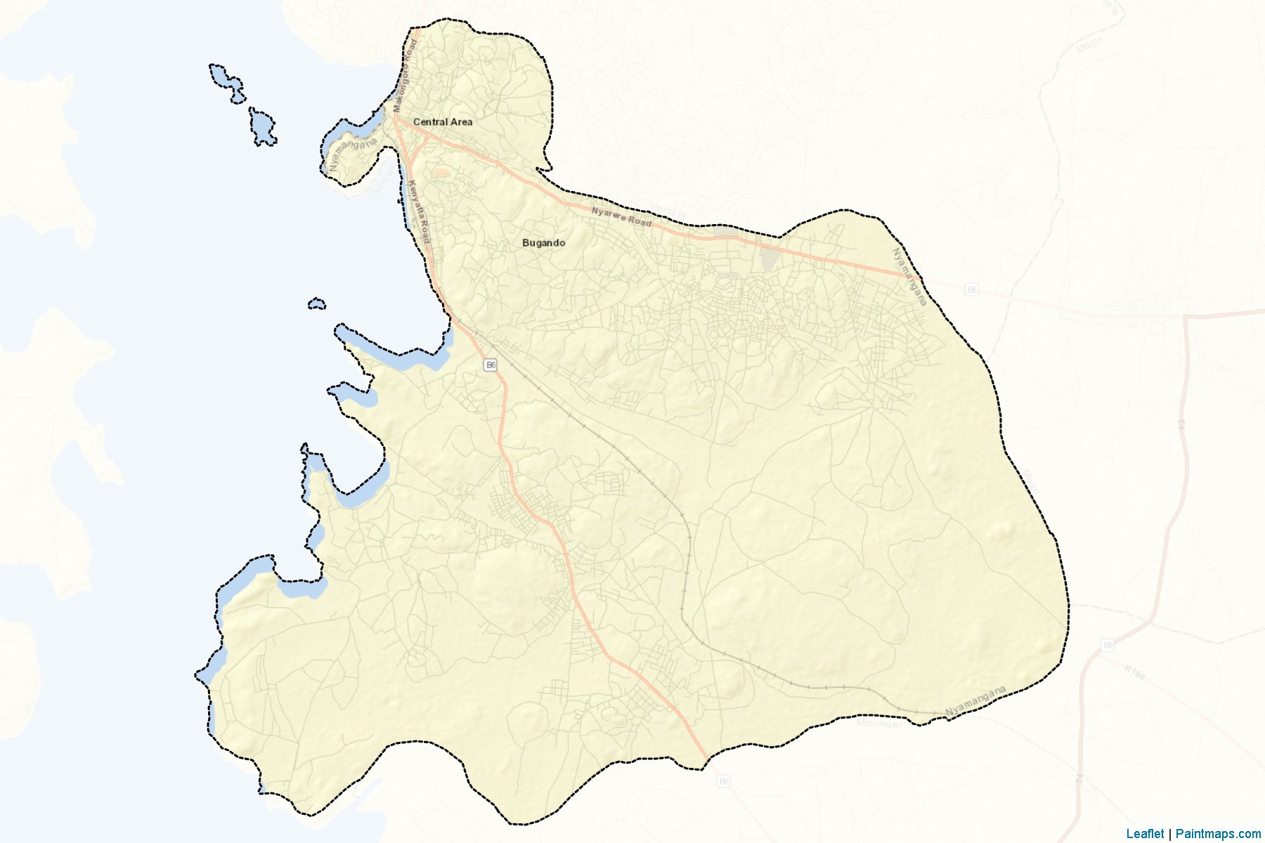 Nyamagana (Mwanza) Map Cropping Samples-2