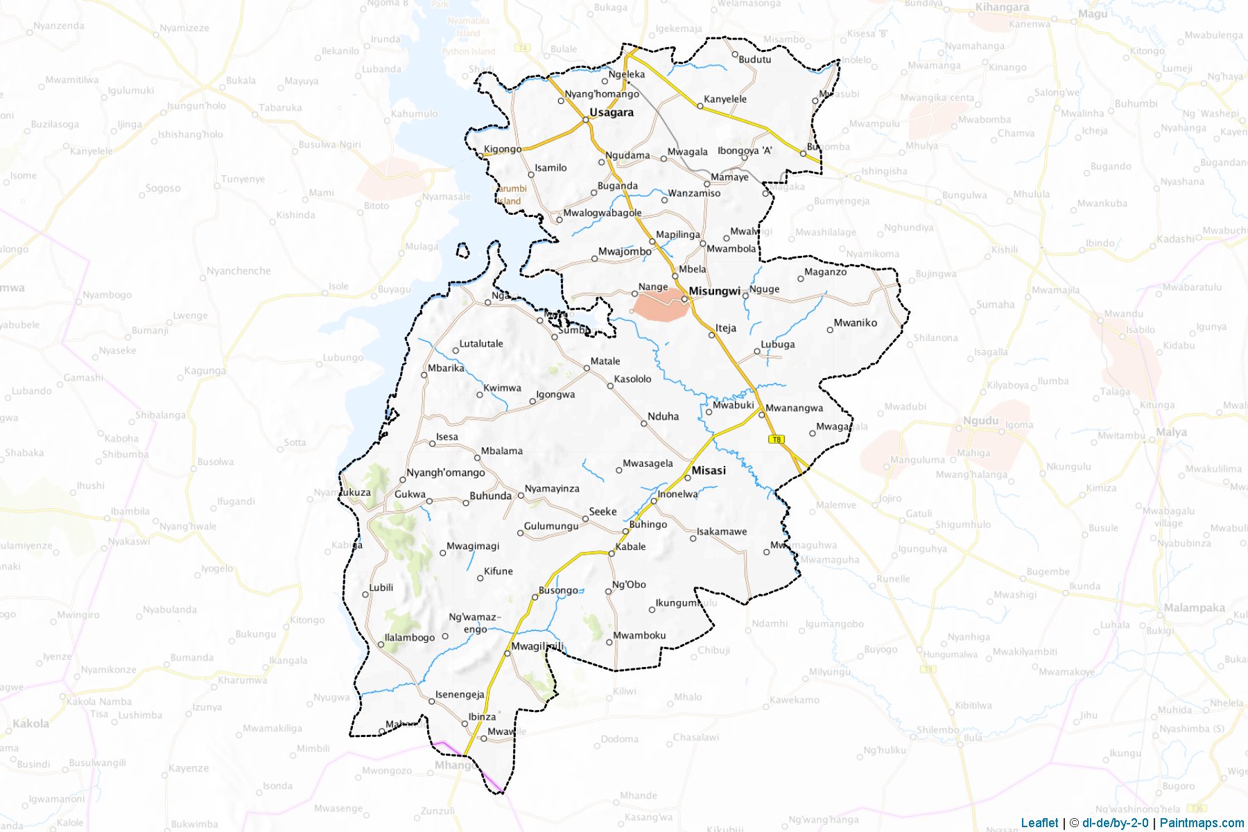 Misungwi (Mwanza) Map Cropping Samples-1